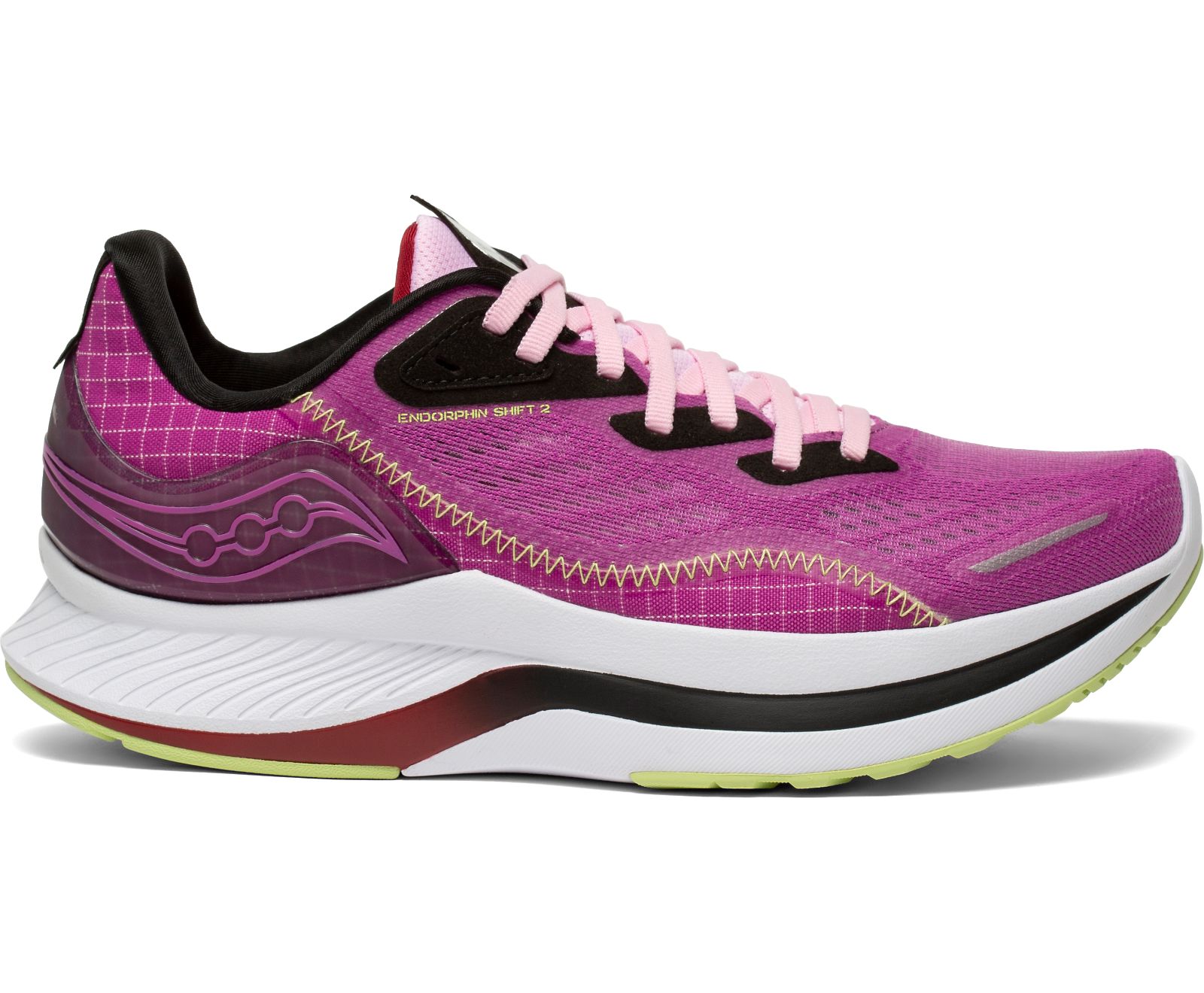 Women\'s Saucony Endorphin Shift 2 Running Shoes Pink / Purple | Singapore 115AHKP